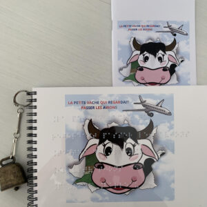 La petite vache qui regardait passer les avions - Version Braille